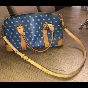 Dooney and Bourke blue purse